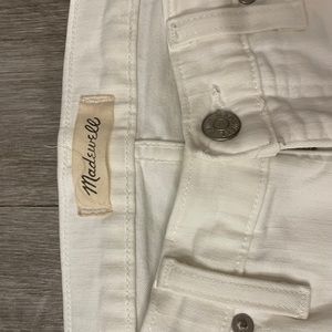 Madewell white skinny jeans! Size 29